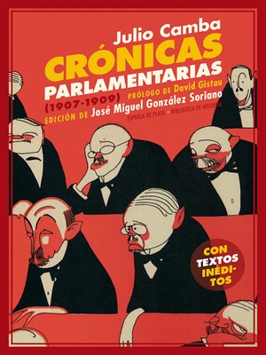 cover image of Crónicas parlamentarias